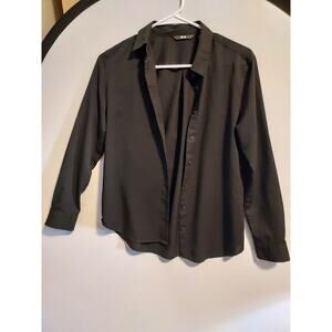 Uniqlo Women's Black Blouse - Size XS